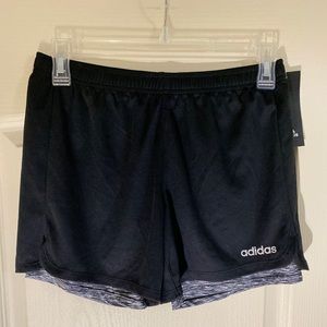ADIDAS RUNNING SHORTS (CHILD/TEEN/ADULT)